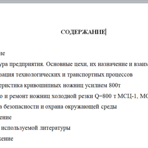 ОТЧЕТ ПО ПРЕДДИПЛОМНОЙ ПРАКТИКЕ АО «Евраз ЗСМК»